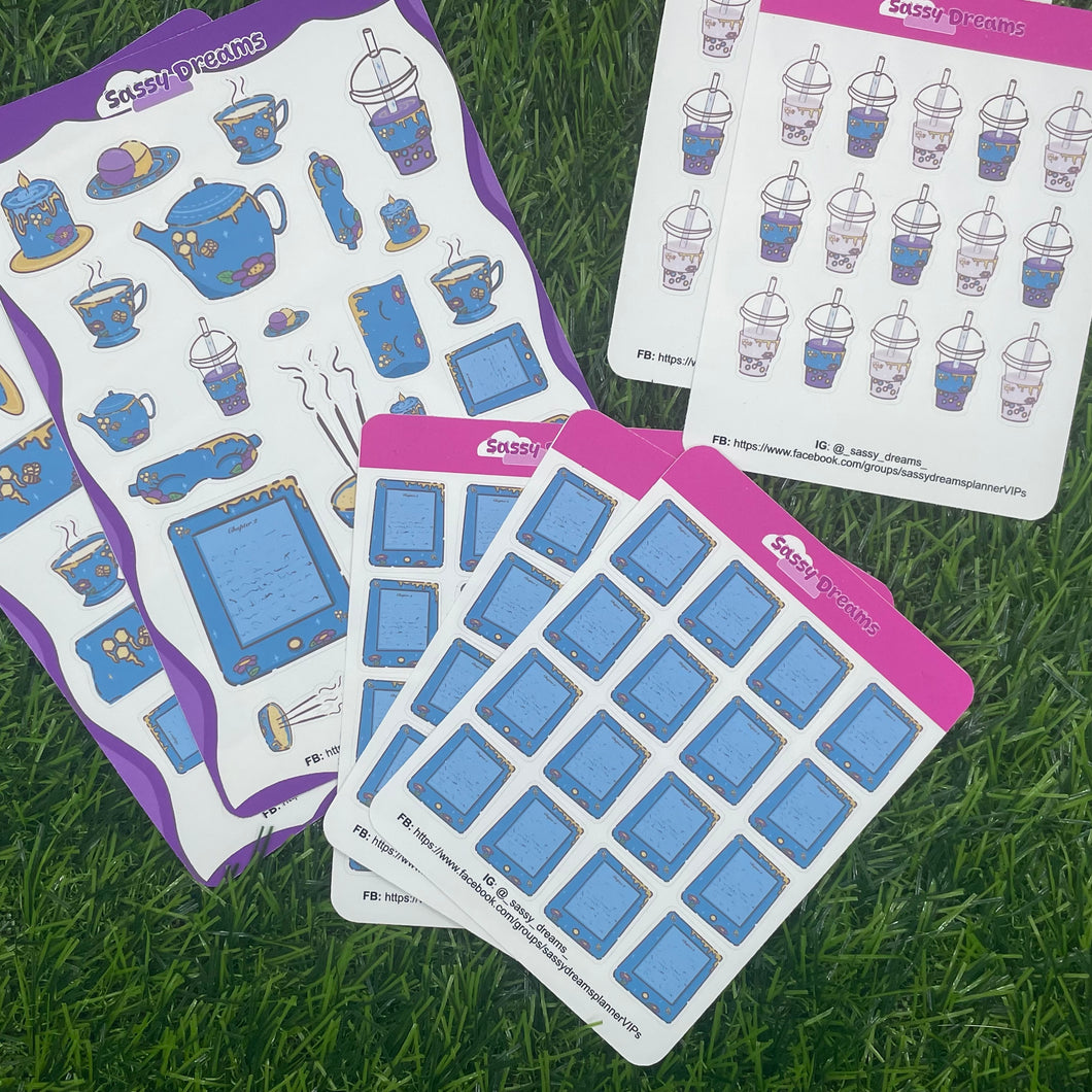 E-reader stickers