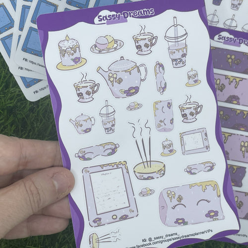 Self care sticker set - Pink perfection