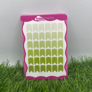 Page flag stickers – various colours