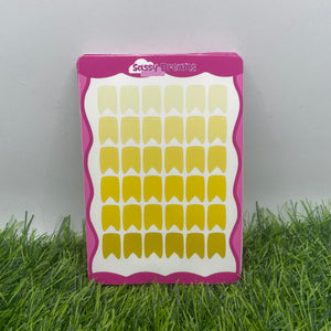 Page flag stickers – various colours
