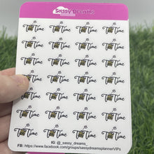 Load image into Gallery viewer, Daily tracker icons - Hydrate and Caffeine Tracker Mini Sticker Sheet | Water, Coffee, Tea &amp; Netflix trackers