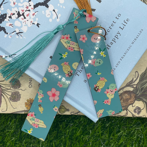 Sweet Sakura – Wooden Bookmark