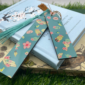 Sweet Sakura – Wooden Bookmark