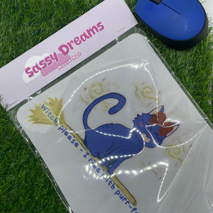 Witch please - Mouse Pad