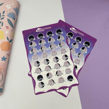 Load image into Gallery viewer, Moon phase, Lunar phase stickers - Magical Collection