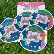 Load image into Gallery viewer, Totogotchi sticker, holo finish sticker, tamagotchi style sticker, planner sticker