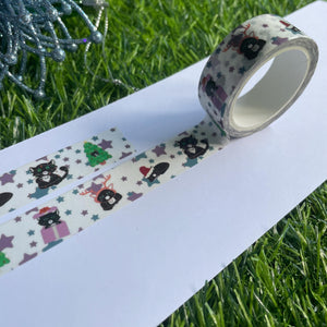 Cozy Catmas Washi Tape - Kawaii Ragdoll Cats in Holiday Fun - Cozy Catmas Collection