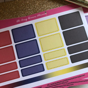 Bright Planner Boxes