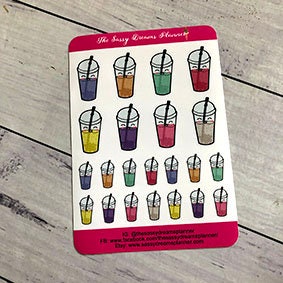 Bubble-tea stickers