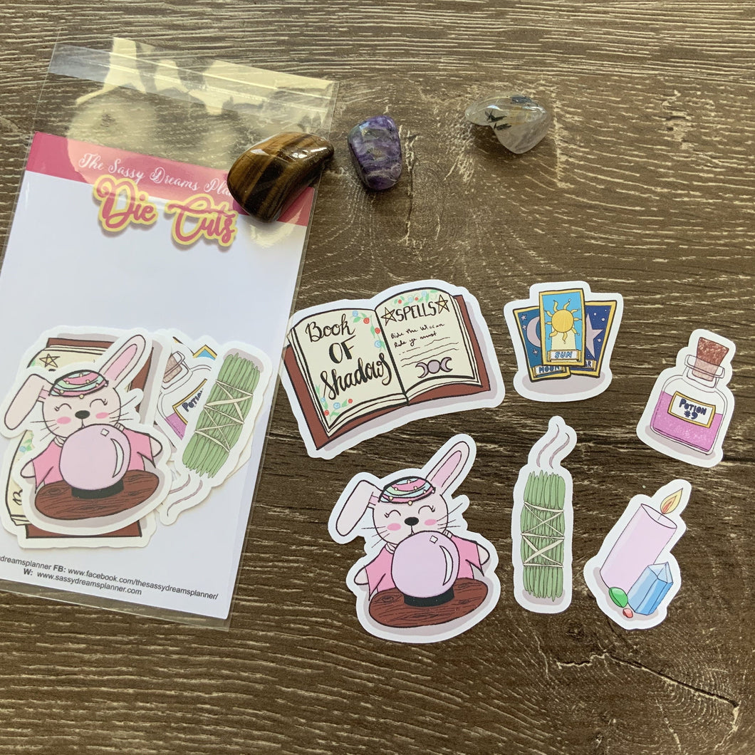 Bun Bun: Magical day die cuts