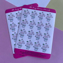 Load image into Gallery viewer, Bun Bun: Everything makes me anxious, anxiety stickers, anxiety planner stickers, planner stickers