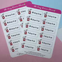 Load image into Gallery viewer, Bun Bun: Christmas countdown sticker, stickers, planner stickers