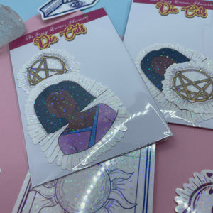 Magic woman die cuts